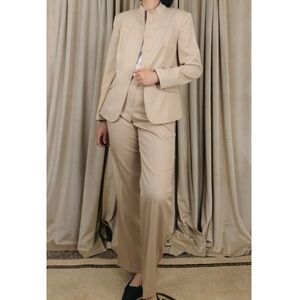 Vintage Talbots Beige Pantsuit